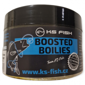 KS Fish Boosted boilies 150g 24mm ostrá švestka