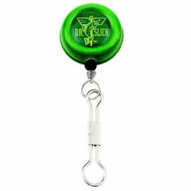 Dr.Slick Jojo Clip-On-Reel 8 Ring, zelené
