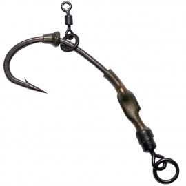 Giants fishing Kaprový náväzec Ronnie Rig with Micro Swivel | veľ.4