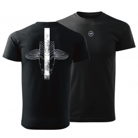 Giants fishing Tričko pánské černé Šupináč hlava|vel. 2XL Giants fishing Tričko pánské černé Šupináč hlava|vel. 2XL