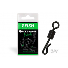 Zfish Obratlík Quick Change Swivel Matt 10 ks