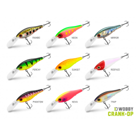 Wobler Delphin WOBBY CRANK-DP - 12g/7cm/Float./REDFACE Wobler Delphin WOBBY CRANK-DP - 12g/7cm/Float./REDFACE