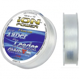 Awa-shima rybársky vlasec Ion Power Fluorine Taper Leader 10x15 0,31-0,57mm