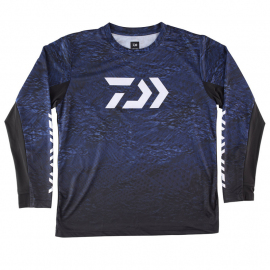 DAIWA tričko UV s dlhým rukávom D VEC NAVY XL