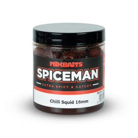 Mikbaits Spiceman Boilie v Dipu 250ml Chilli Squid 