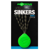 Korda Stoppery Tungstenové Sinkers Weedy Green Large 12 ks