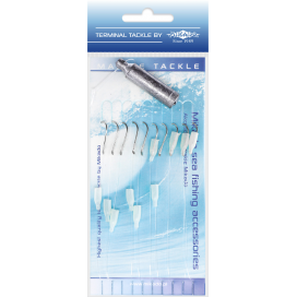 Mikado sea fishing set leader 30g + háčik č.6 (10 ks) + line 035 mm