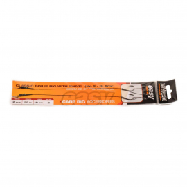 Mivardi náväzcami Classic Boilie Rig Easy s obratlíkom Black