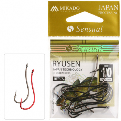 Mikado Háčiky Sensual Ryusen S Očkom - Červené Mikado Háčiky Sensual Ryusen S Očkom - Červené