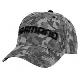 Shimano Šiltovka Wear Cap Camo Grey