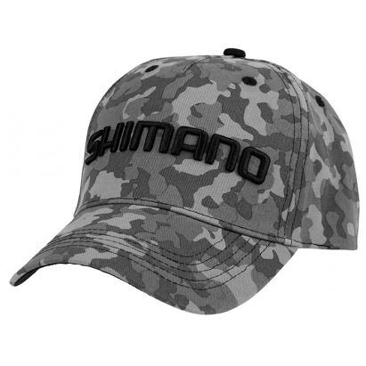 Shimano Šiltovka Wear Cap Camo Grey