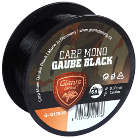 Giants fishing Vlasec Carp Mono Gaube Black 1200m/0,28mm