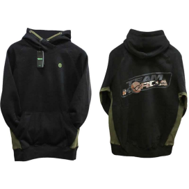 Korda Mikina Team Korda Hoodie Black čierna