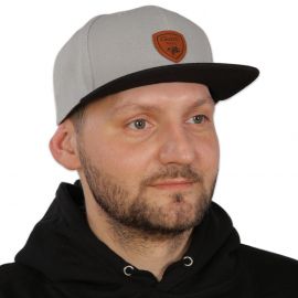 Giants fishing Šiltovka Flat Cap Grey/Black