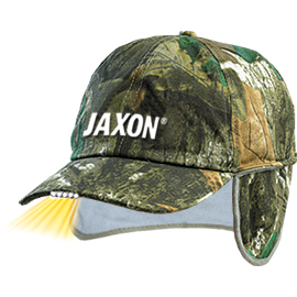 Jaxon Šiltovka zimná Camouflage 5 LED
