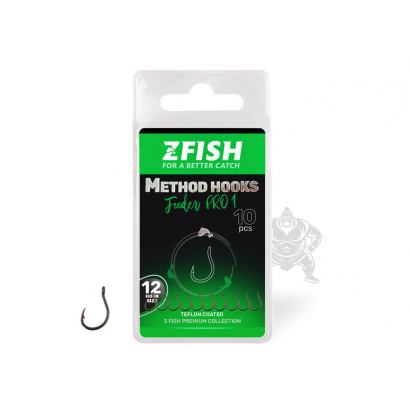 ZFISH Háčiky Method Feeder PRO 1