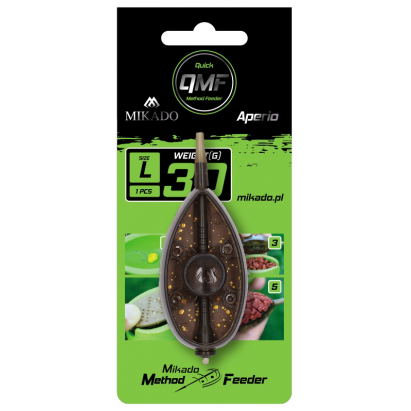 Mikado kŕmidlo method feeder aperio q.m.f. systém l 20g 1 ks. Mikado kŕmidlo method feeder aperio q.m.f. systém l 20g 1 ks.