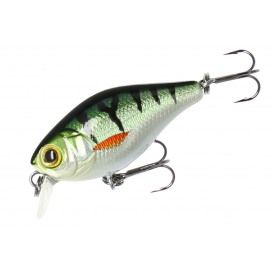 Mikado wobler fishunter bold head 4cm/natural perch plávajúci 1 ks