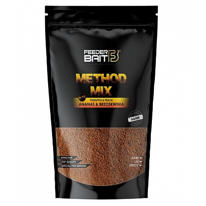 Feeder Bait Methodmix R72 Ananás Broskyňa 800g Feeder Bait Methodmix R72 Ananás Broskyňa 800g