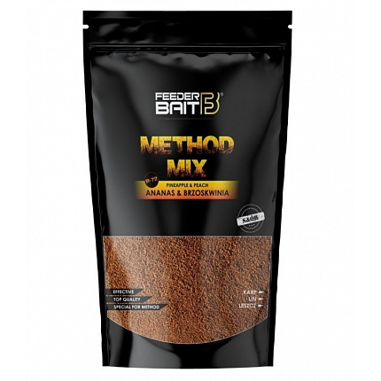 Feeder Bait Methodmix R72 Ananás Broskyňa 800g