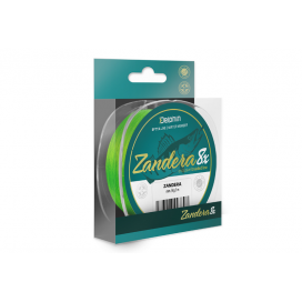 Delphin Zander 8 / fluo zelená 0,18mm 14,6kg 150m
