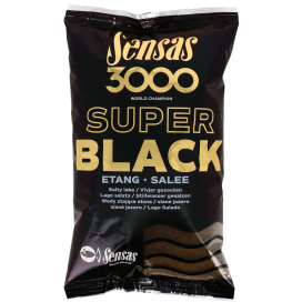 Sensas Kŕmenie 3000 Dark Salty Etang 1kg