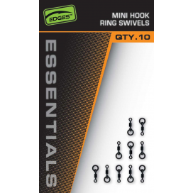 Fox Obratlíky Edges Essentials Mini Hook Ring Swivels Fox Obratlíky Edges Essentials Mini Hook Ring Swivels