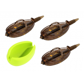 Mikado kŕmitko method feeder "douglas" l sada 30+40+50g + forma 1 ks