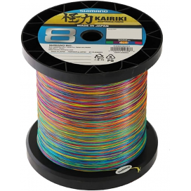 Shimano Šnúra Kairiki 8 0,35 mm 39,5 kg Multi Color 1m
