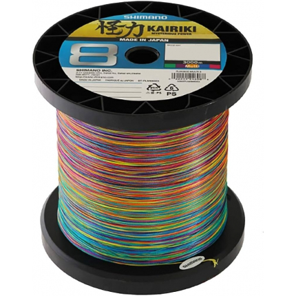 Shimano Šnúra Kairiki 8 0,35 mm 39,5 kg Multi Color 1m