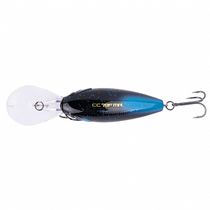 Shimano Wobler Lure Yasei Cover Crank Floating MR Black Blue 7 cm 17 g