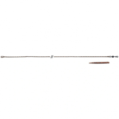 Anaconda olovenka Jungle Quick Change Leadcore Leaders 60lb 80cm 3ks hnedá