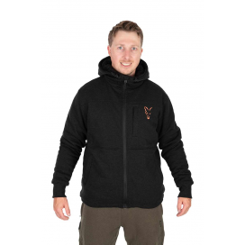 Fox Bunda Collection Sherpa Jacket Black Orange Fox Bunda Collection Sherpa Jacket Black Orange