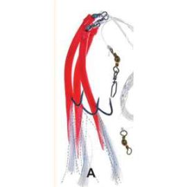 Ice Fish trubičky náväzec A červená 4/0 160cm 3ks