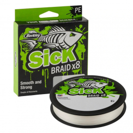 Berkley Šnúra Sick Braid x8 White 150m