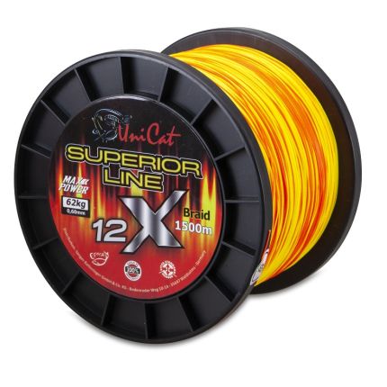 Uni Cat Šnúra 12 X Superior Line 1500m 0,60mm 62 kg