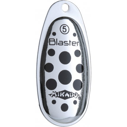 Mikado trblietka blaster veľ. 4 strieborná /11 1 ks