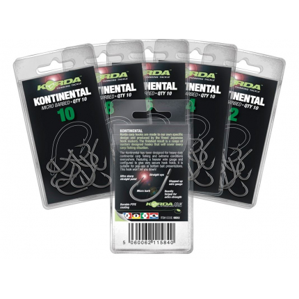 Korda háčiky Kontinental 10ks