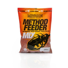 Mivardi Kŕmenie Method Feeder Mix Krill & Robin Red