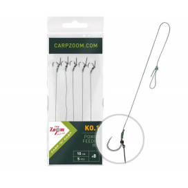 Náväzec FC Power Feeder Rig KO.1 - 5 ks/10 cm/0,18 mm/veľ.6
