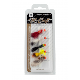 Mikado Sada Mcraft Tungsten Microjigs Ul / #10 / 1.5g V Rámci Webu 1 Ks