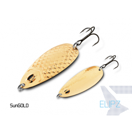 Blyskáč Delphin ELIPZ FullSCALE 12g TIGERA Hook #2