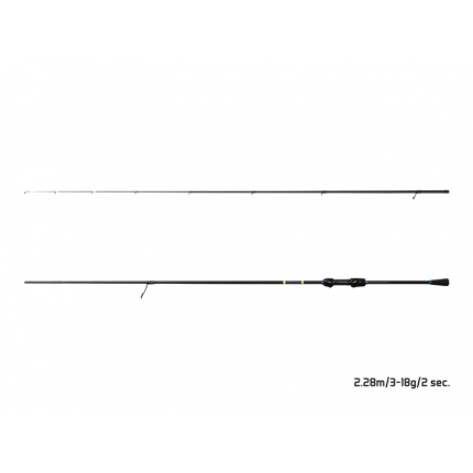 Delphin Prút Graphix IT 24T 228cm/3-18g/2 díly