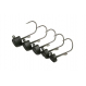 11g Tungsten Ned Head Shield Weights 3ks