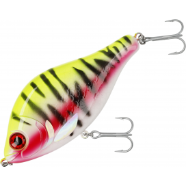 Mikado wobler mft jerk 13cm / lemon tiger potápavý 1 ks