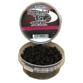 Bait-Tech mäkčené pelety Soft Hookers Special G Dark 6 mm 180 ml