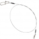 Rage Strike Point Jerk Leader single strand titanium 1.0mm 40cm x 2