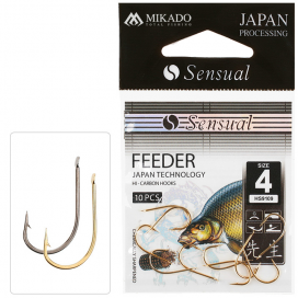 Mikado háčik sensual feeder 9109 veľ. 10 g 10 ks
