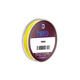 Delphin Šnúra Hero 8 Fluo Žltá 0,50mm 26,40kg 10m