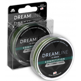 Mikado pletená šnúra dreamline competition 0.16mm/15.54kg/10m zelená 1 cievka